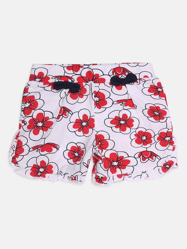 Floral Print Shorts image number null